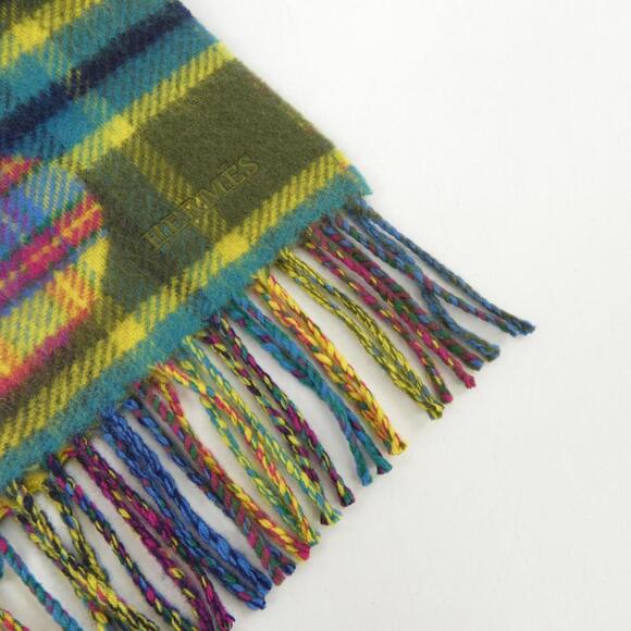 HERMES Authentic Blue Scarf - Picture 2 of 4